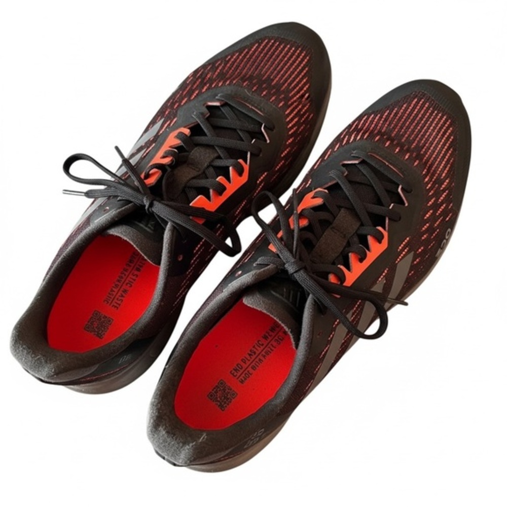 adidas Black and Red Men's Athletic Shoes